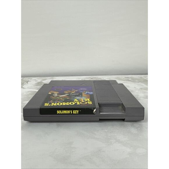 Solomon's Key‎ (Nintendo Entertainment System 1987) NES Cartridge +Dustcover - Picture 9 of 10